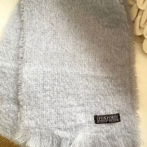 Foxford mohair scarf 9” x 62”